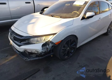 2019 Honda Civic Si z USA, uszkodzony, nr VIN 2HGFC1E57KH703252